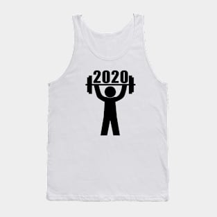 Lifting 2020 Funny Quarantine Workout Tank Top